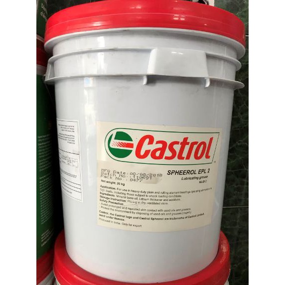 Mỡ bôi trơn Castrol Spheerol EPL2/3